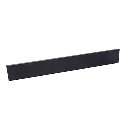Crown 12" Aluminum Tab Cabinet Pull with 5-2/5" Center to Center 3 Holes Matte Black Finish CHP1812BK